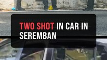 Two hurt in shooting during rush hour on Jalan Rasah