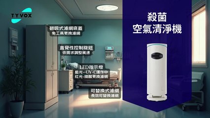 TYVOX空氣清淨機使用與更換濾心教學 #TYVOX #空氣清淨機 #Air Sterilizer #Air Purifier