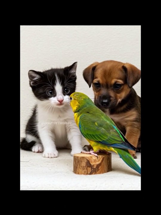 Funny Animal (Cat Parrot Dog)