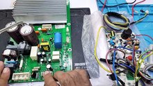 Haier Dc inverter ac E7 error code outdoor pcb Dc inverter ac pcb training center BabarElectronics
