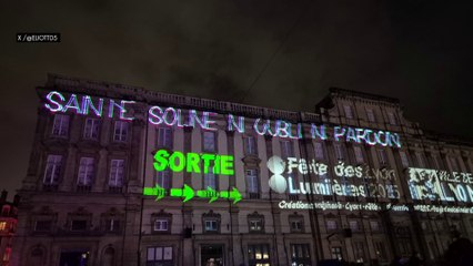 Lyon : des slogans anti-police diffusés lors de la Fête des Lumières, les auteurs recherchés
