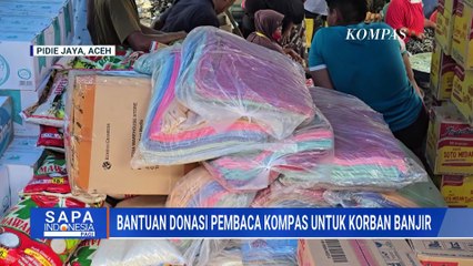 DKK Salurkan Bantuan Donasi Rp285 Juta dari Pembaca Kompas untuk Korban Banjir di Aceh