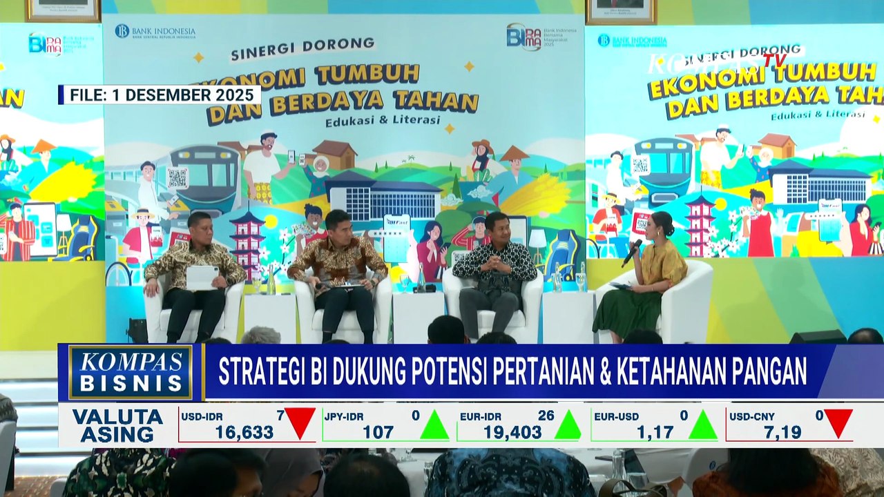 BI Hadirkan Narsumber Kelompok Tani di BIRAMA 2025, Soroti Ketahanan Pangan dan Transformasi Ekonomi