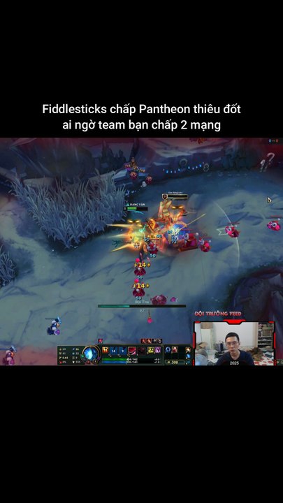 Fiddlesticks chấp Pantheon thiêu đốt ai ngờ team bạn chấp 2 mạng #fiddlesticks #pantheon #lienminhhuyenthoai #leagueoflegends #knightriseky