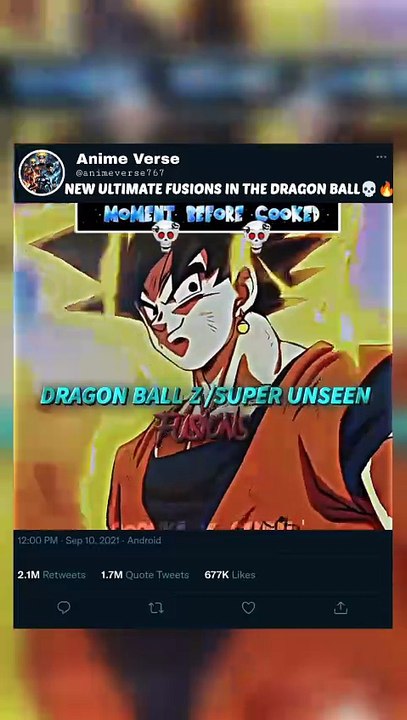 NEW ULTIMATE FUSIONS IN THE DRAGON BALL💀🔥
