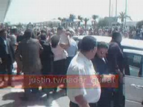 Nader Quirat Arrival To Tunis- LBC