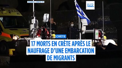 17 morts en Crète après le naufrage d’une embarcation de migrants