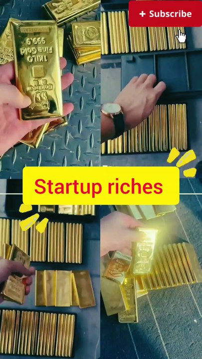 From $0 to 100+ Kilos of Pure Gold – Real Startup Riches 🔥