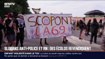 Le mouvement des Soulèvements de la Terre revendique les slogans anti-police projetés à Lyon lors de la fête des lumières