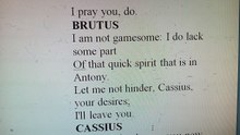 JULIUS CAESAR, ACT I, SCENE II, Line No 25 to 36 Explained