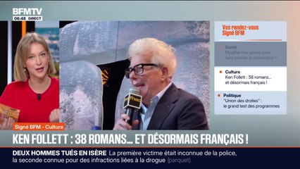 À 76 ans, l'écrivain Ken Follett prend la nationalité française