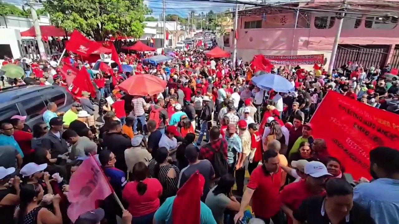 El partido Libre "no reconoce" las elecciones hondureñas y convoca a movilizaciones