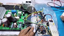 Haier Dc inverter ac E7 error code outdoor pcb Dc inverter ac pcb training institute Ustad Babar_3
