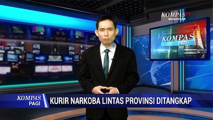 Kurir Narkoba Lintas Provinsi Ditangkap