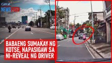 Babaeng sumakay ng kotse, napasigaw sa ni-reveal ng driver | GMA Integrated Newsfeed