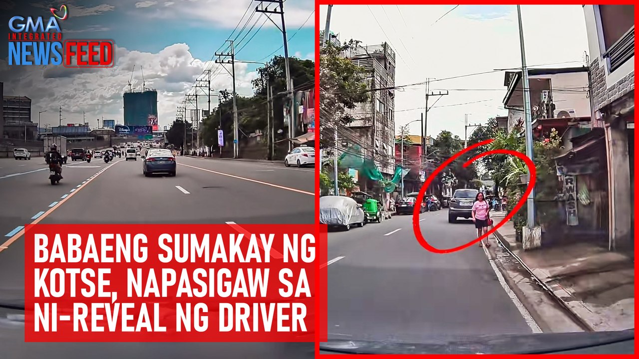 Babaeng sumakay ng kotse, napasigaw sa ni-reveal ng driver | GMA Integrated Newsfeed