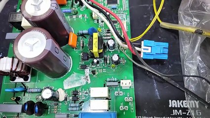 Haier Dc inverter ac E7 error code outdoor pcb Dc inverter ac PCB training institute
