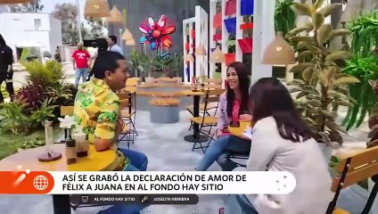 Félix y Juana son enamorados Así se grabó la romántica escena - VIERNES - 05-12-25 - 02