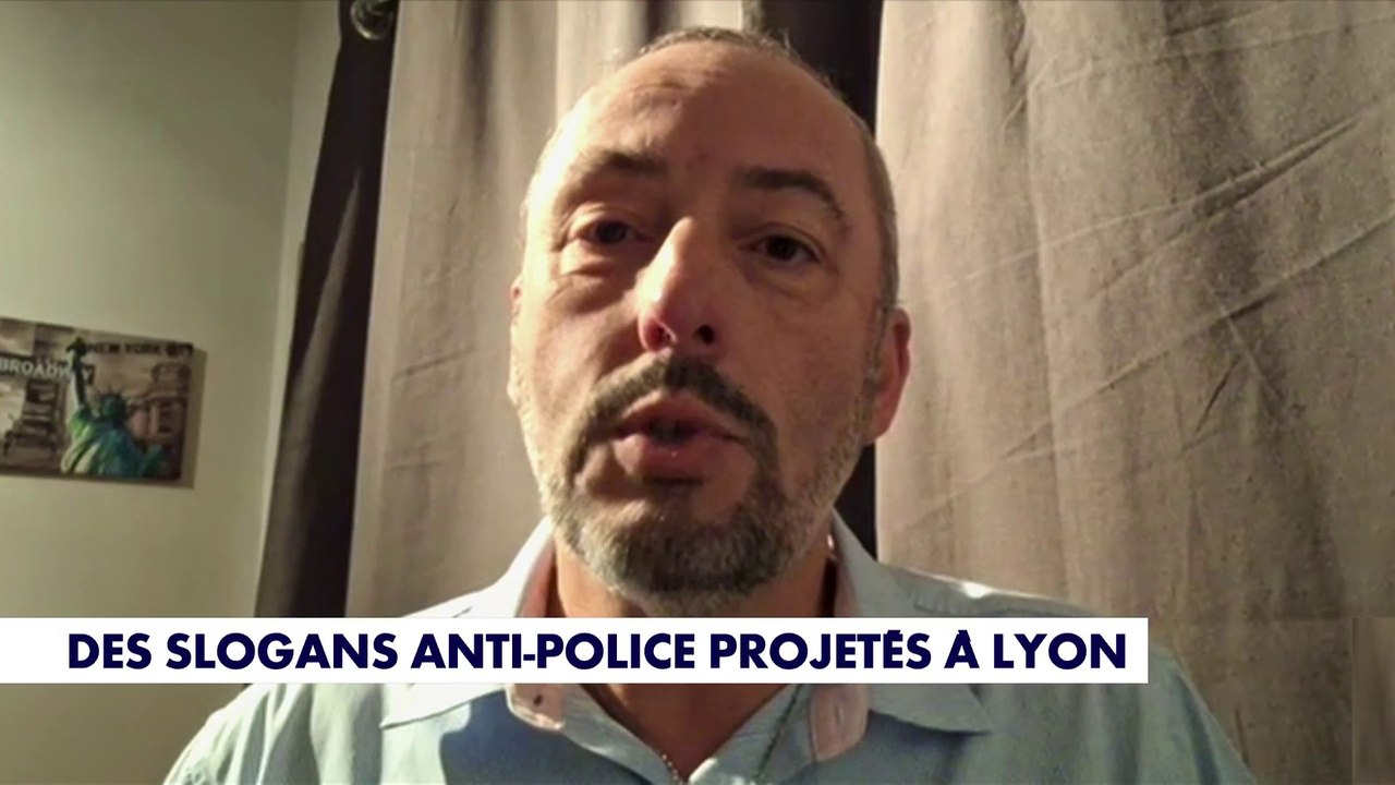 Slogans anti-police projetés à Lyon, un acte «inadmissible et intolérable» selon Christophe Pradier