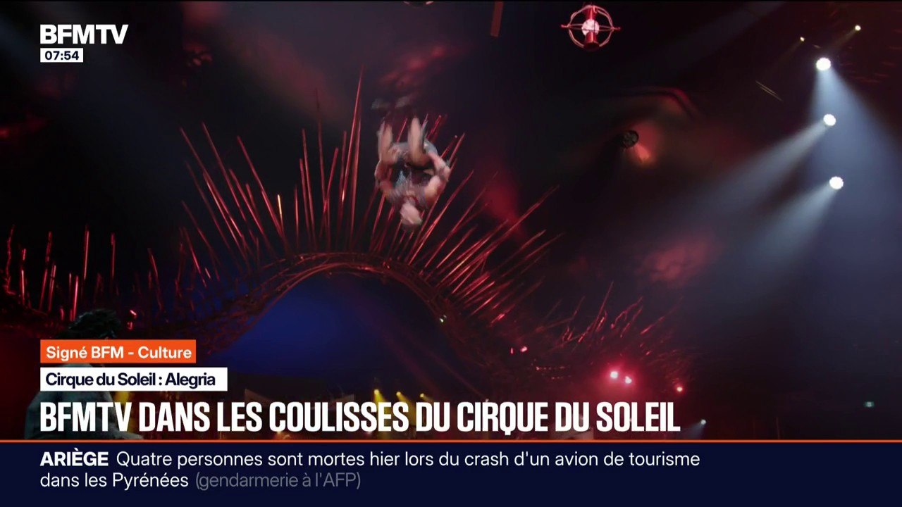 SIGNÉ BFM - "Alegria": BFMTV dans les coulisses du spectacle du Cirque du Soleil