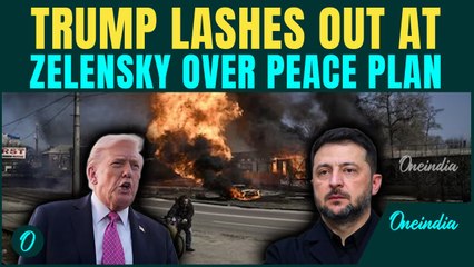 Trump EXPLODES on Zelensky | SHAMES Zelensky for Not even ‘Looking at’ Ukraine-Russia Peace Plan