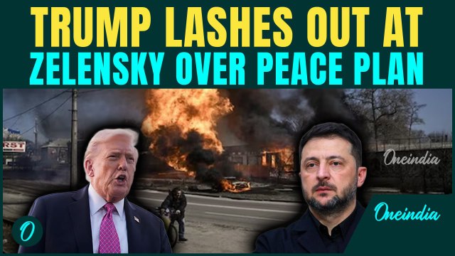Trump EXPLODES on Zelensky | SHAMES Zelensky for Not even ‘Looking at’ Ukraine-Russia Peace Plan
