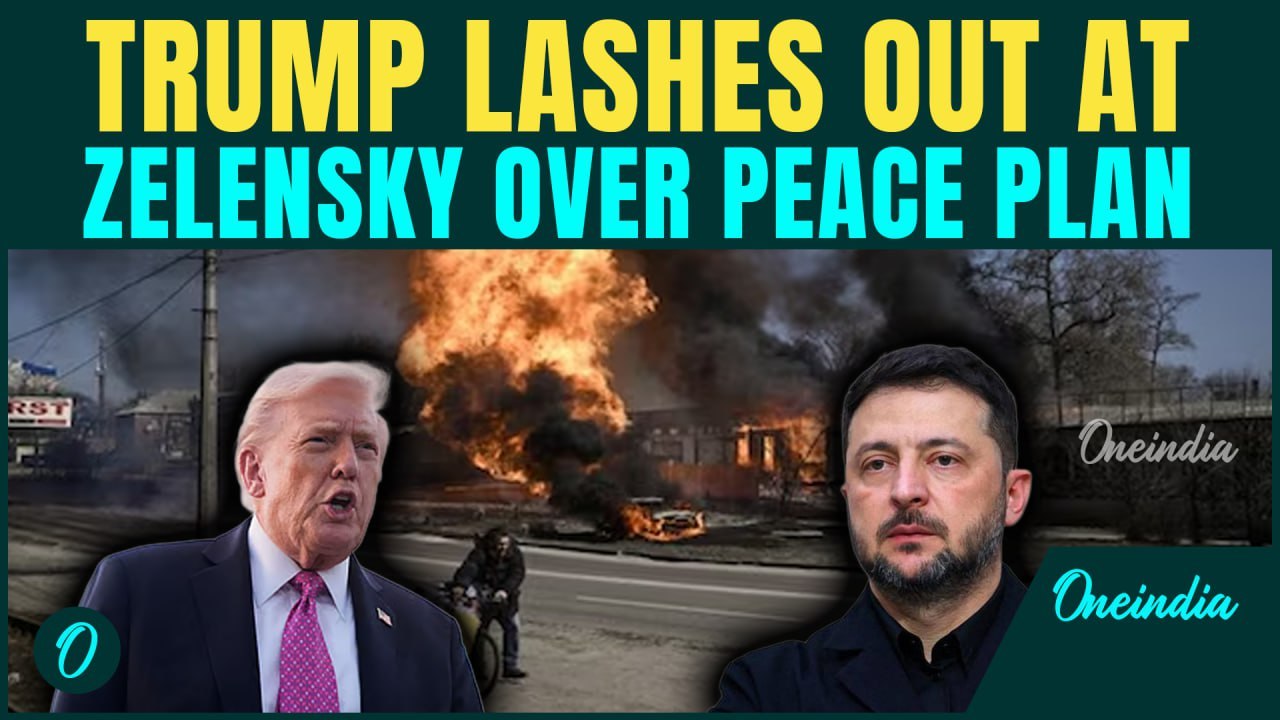 Trump EXPLODES on Zelensky | SHAMES Zelensky for Not even ‘Looking at’ Ukraine-Russia Peace Plan