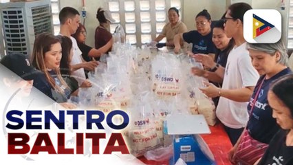 DSWD, puspusan ang pagtulong sa mga apektado ng Bagyong #WilmaPH at shear line; mga na-stranded, kabilang sa mga hinatiran ng tulong | ulat ni Joyce Salamatin