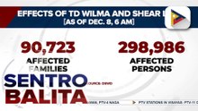 Higit P3-M na halaga ng tulong, naipamahagi ng DSWD sa mga apektado ng shear line at Bagyong #WilmaPH
