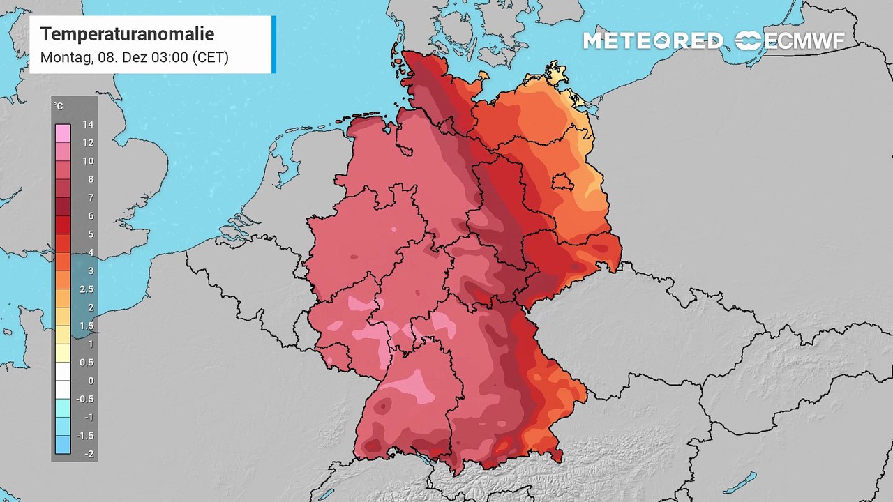 Deutschland 'glüht': Die Temperaturen sind aktuell deutlich zu hoch für die Jahreszeit!