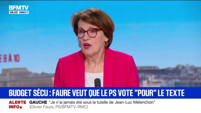 Annie Genevard, ministre de l'Agriculture: Je vois très exactement le désordre, le désespoir qui résultera d'une absence de budget