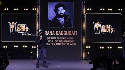Rana Daggubati Speech @ Chai Shots App Launch Event