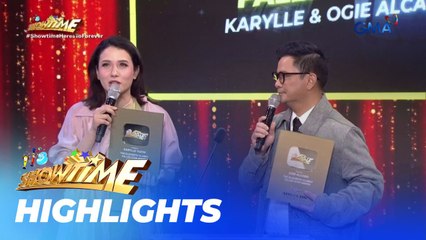 It's Showtime: The Elizabeth Clumsy Fallen award goes to… Karylle and Ogie Alcasid! (MagPASKOsikat)