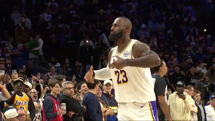 Crown the King! - LeBron lifts Lakers past the 76ers