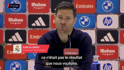 Xabi Alonso veut "tourner la page le plus rapidement possible"