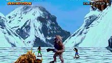 Primal Rage (Test Drive) (SEGA GENESIS) Armadon Playthrough