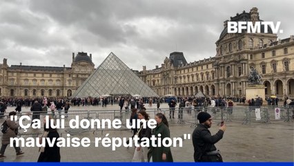 Une salle de la bibliothèque des Antiquités égyptiennes du Louvre inondée, entre "300 et 400 ouvrages" endommagés