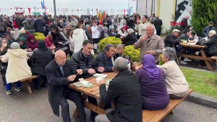 Ordu'nun sakin şehrinde Hamsi Festivali: 7 ton hamsi ikram edildi