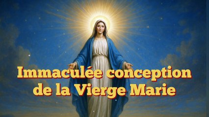 Immaculée Conception - Marie préservée du péché dès sa naissance (8 décembre)