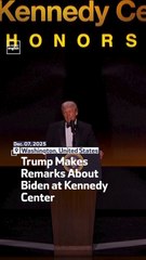 Trump Makes Remarks About Biden at Kennedy Center