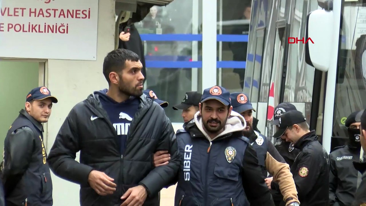 "Futbolda bahis ve şike" soruşturmasında gözaltına alınanlar adliyeye sevk edildi