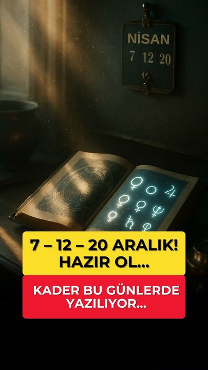 Aralık 2025’te Hayatını Değiştirecek 3 Tarih