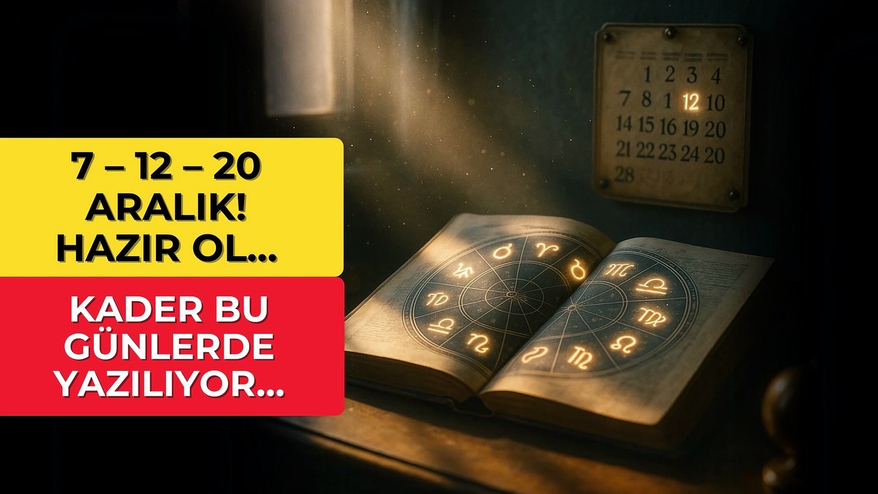Aralık 2025’te Hayatını Değiştirecek 3 Tarih!