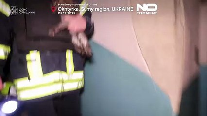 New Russian drone strikes hit Ukraine's Sumy region, residents evacuated amid fires