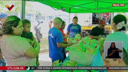 Más de 6 toneladas de alimentos se distribuyeron en la Comuna Fuerzas Armadas del estado Apure