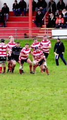 Jamie Stanlake scoring St Austell RFC's opening try against Brixham on Saturday in Regional One South West. Video courtesy of Graham Walker.