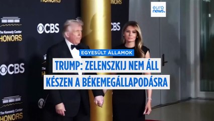 Donald Trump szerint Zelenszkij elnök nem áll készen az Oroszországgal kötendő békemegállapodásra
