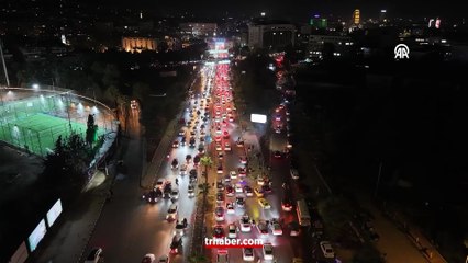 Suriye'de Esed rejiminin devrilmesinin birinci yılı Şam'da kutlandı