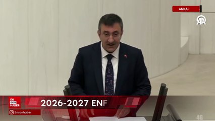 Cevdet Yılmaz enflasyon hedefini açıkladı