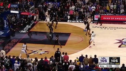 Un LeBron James en feu mène son équipe à la victoire face aux 76ers - Basket - NBA